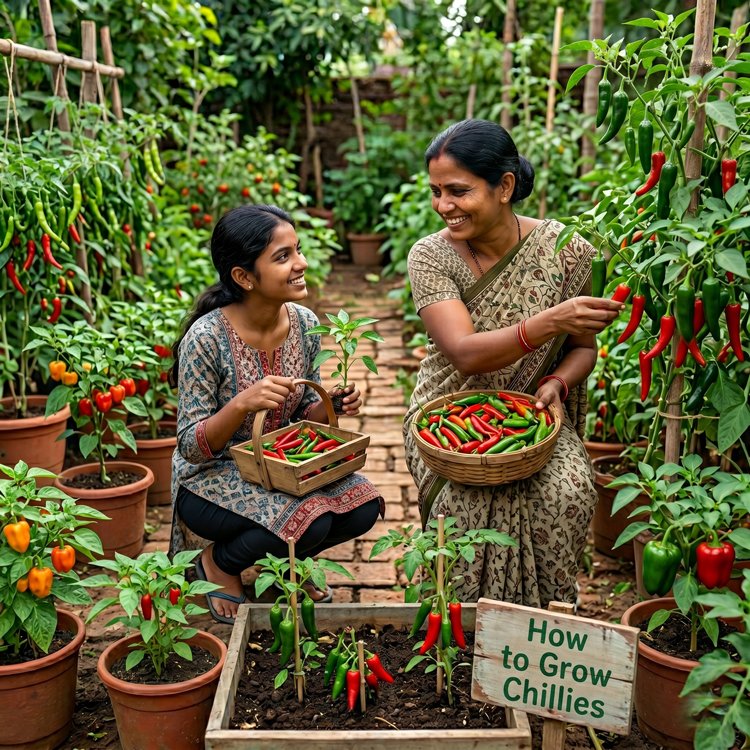 How to Grow Chillies